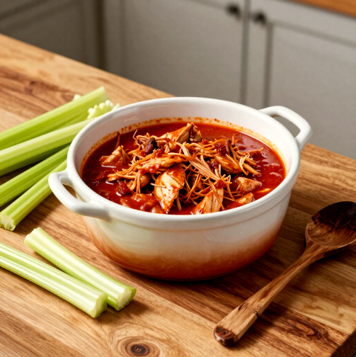 Shredded Buffalo Chicken