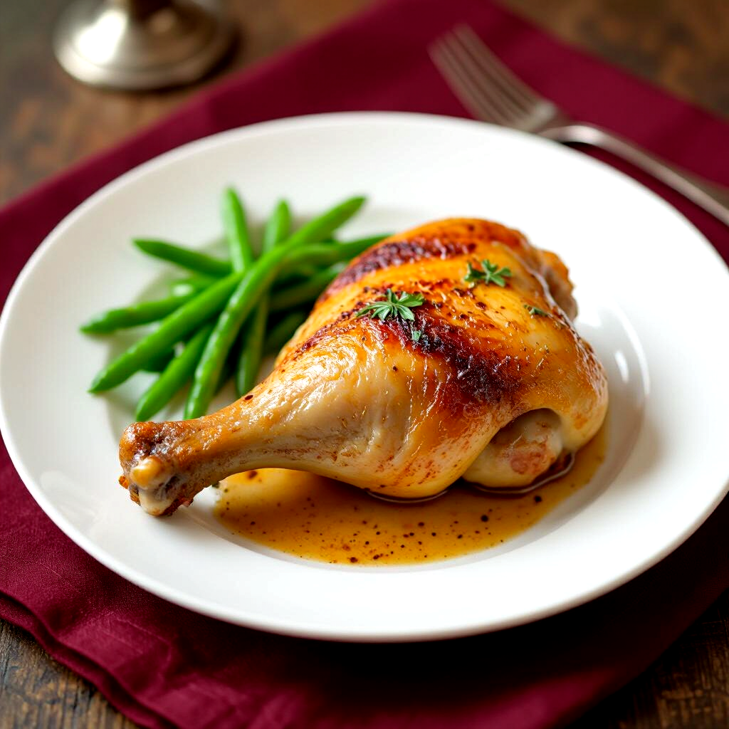 Roasted Bone-In Chicken Leg