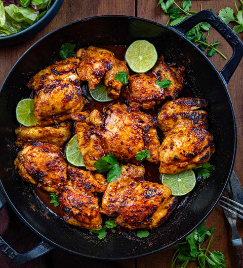 Chili lime chicken with mixed vegetables