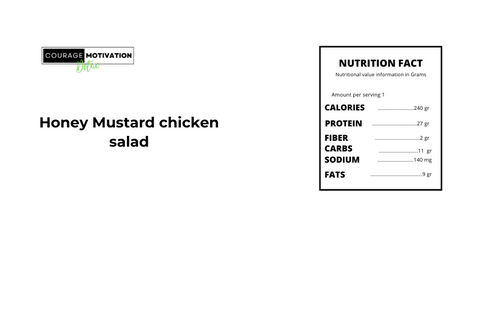 Honey Mustard Chicken Salad