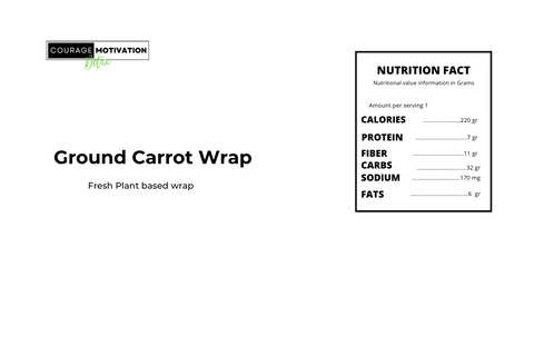 Ground Carrot Wrap