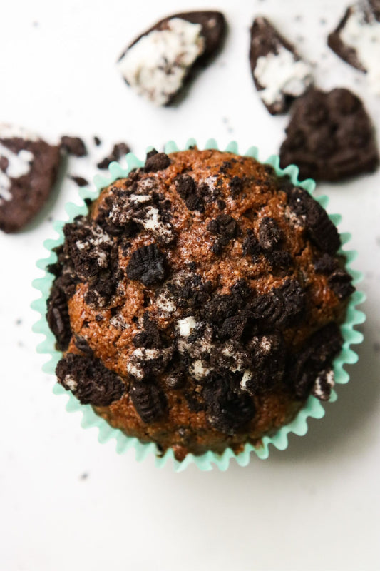 Plant based Chocolate oreo muffin