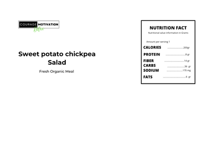 Sweet Potato Chickpea Salad