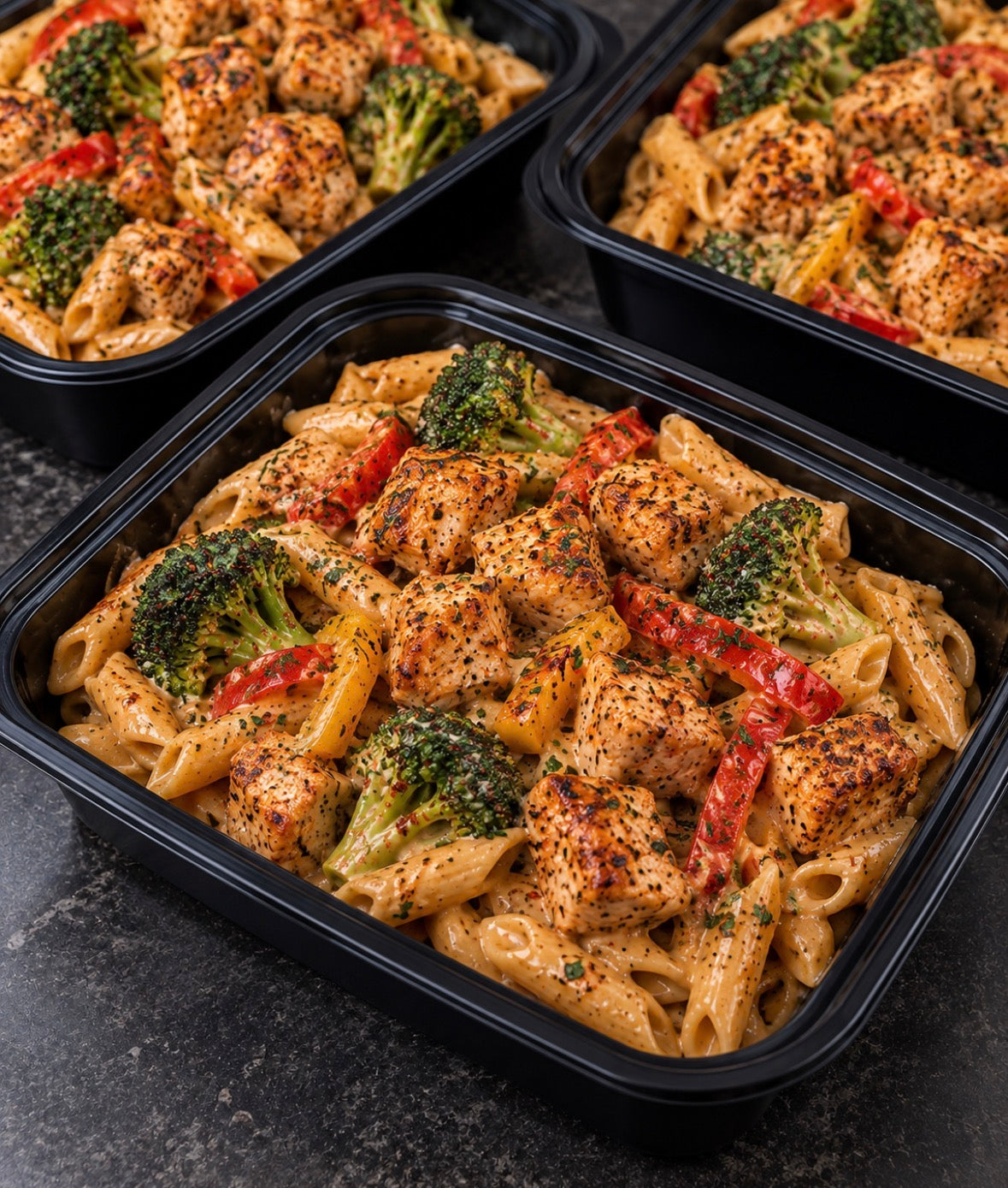 Creamy Cajun Chicken protein pasta