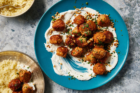 Spicy Garlic Chicken Meatballs